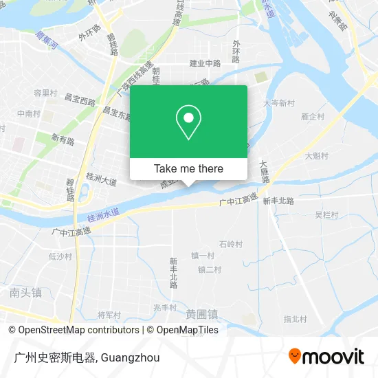 广州史密斯电器 map