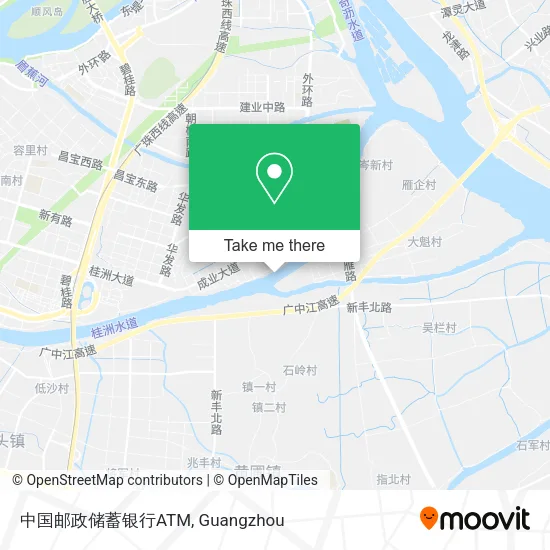 中国邮政储蓄银行ATM map