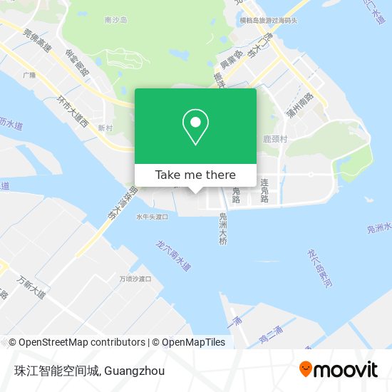 珠江智能空间城 map