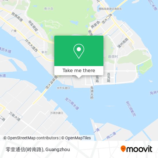 零壹通信(岭南路) map