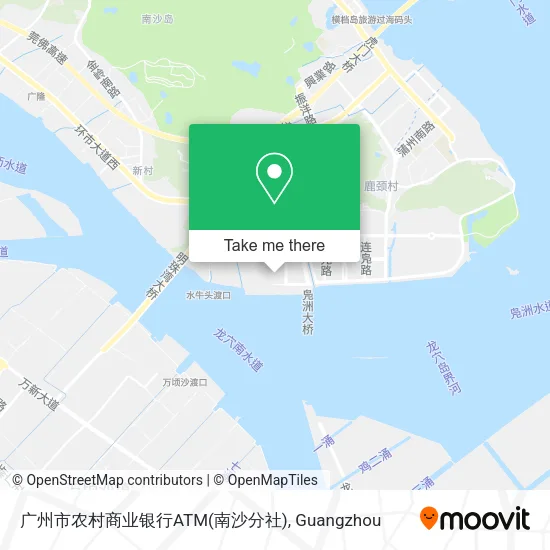 广州市农村商业银行ATM(南沙分社) map