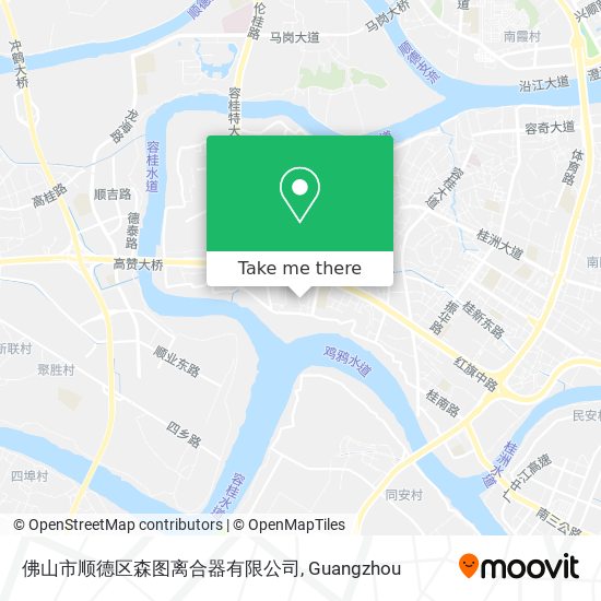 佛山市顺德区森图离合器有限公司 map