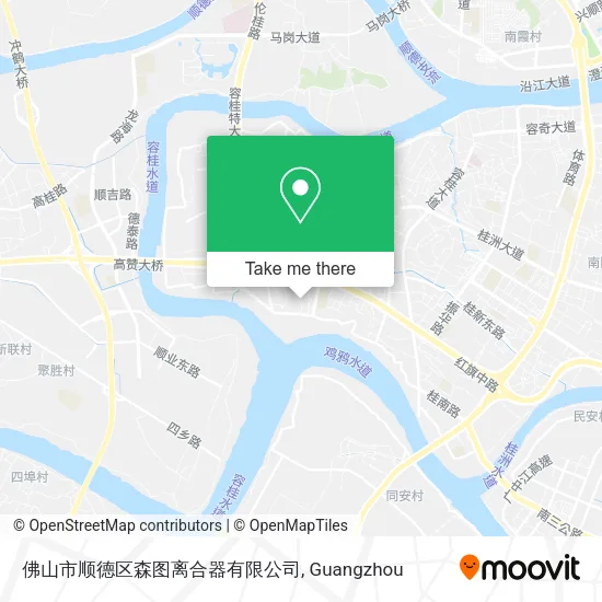 佛山市顺德区森图离合器有限公司 map