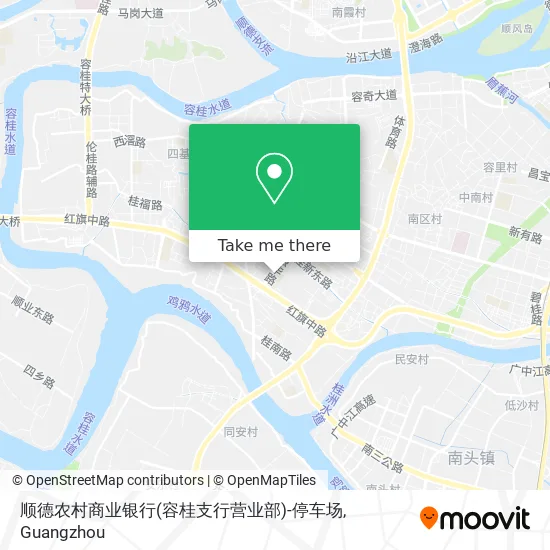 顺德农村商业银行(容桂支行营业部)-停车场 map