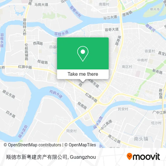 顺德市新粤建房产有限公司 map