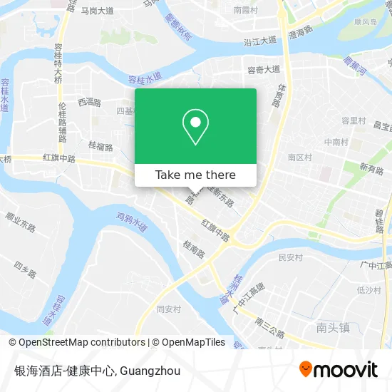 银海酒店-健康中心 map