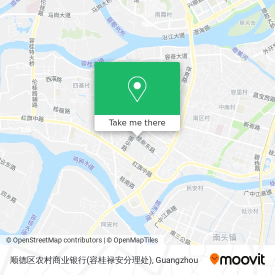 顺德区农村商业银行(容桂禄安分理处) map