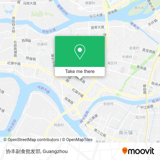 协丰副食批发部 map