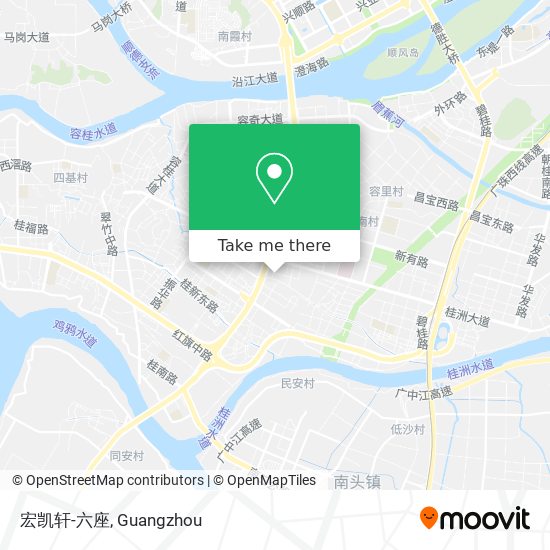 宏凯轩-六座 map