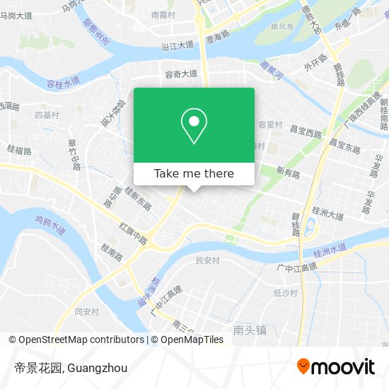 帝景花园 map