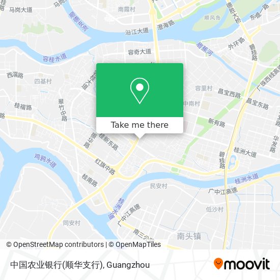 中国农业银行(顺华支行) map