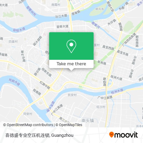 喜德盛专业空压机连锁 map