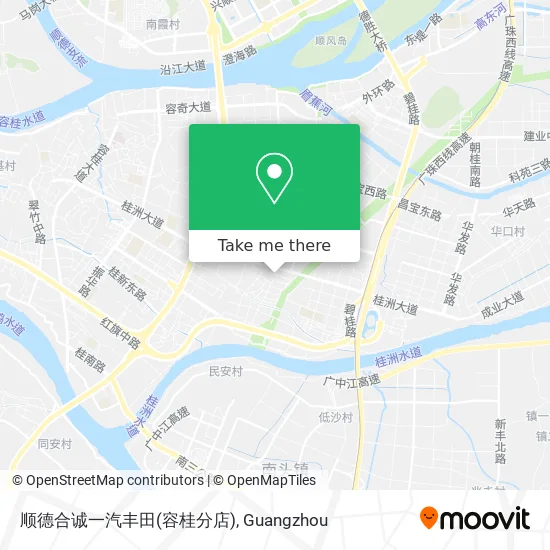 顺德合诚一汽丰田(容桂分店) map