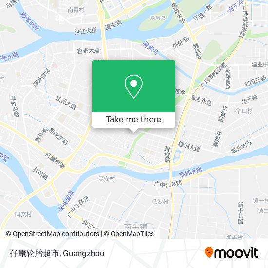 孖康轮胎超市 map