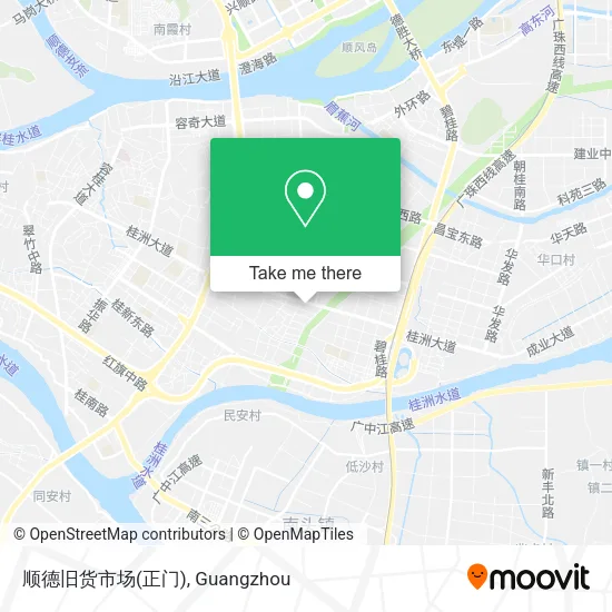 顺德旧货市场(正门) map