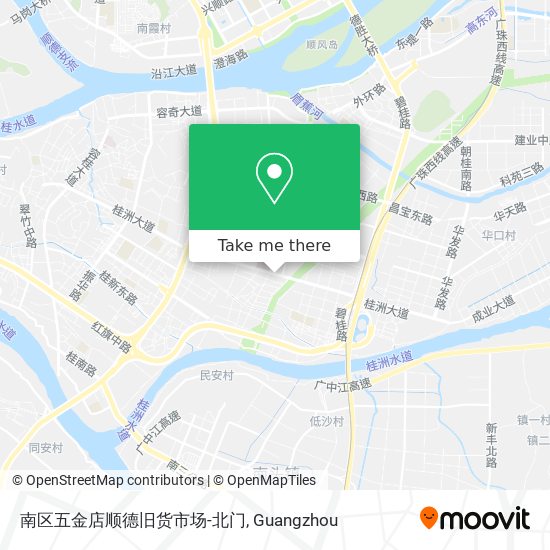 南区五金店顺德旧货市场-北门 map