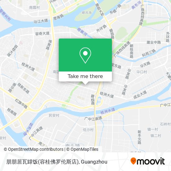 朋朋居瓦罉饭(容桂佛罗伦斯店) map