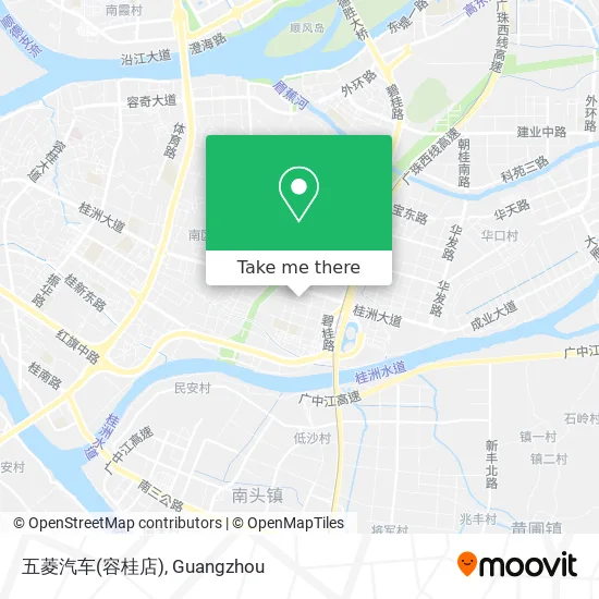 五菱汽车(容桂店) map