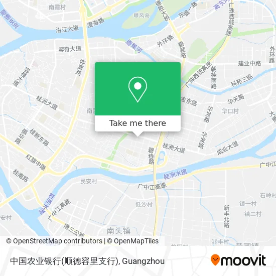 中国农业银行(顺德容里支行) map