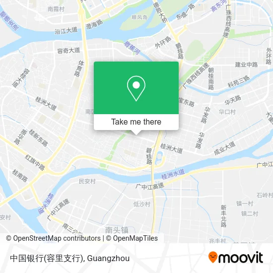 中国银行(容里支行) map