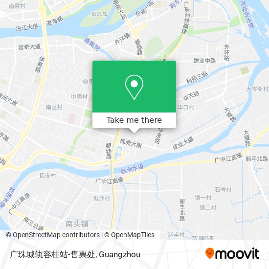 广珠城轨容桂站-售票处 map