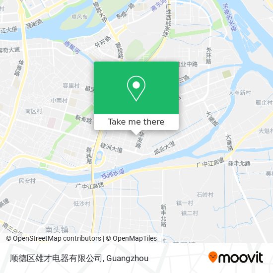 顺德区雄才电器有限公司 map