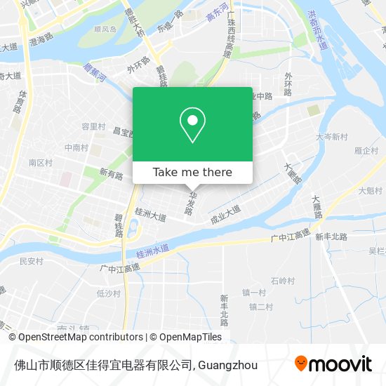 佛山市顺德区佳得宜电器有限公司 map