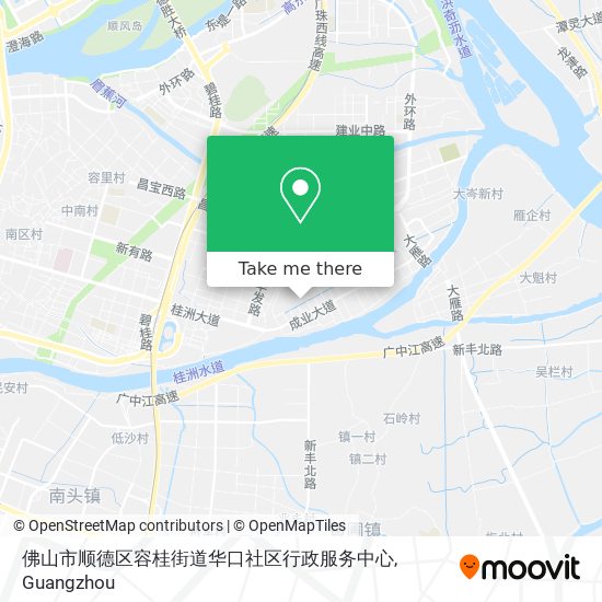 佛山市顺德区容桂街道华口社区行政服务中心 map