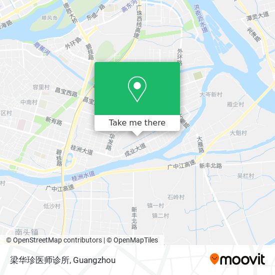 梁华珍医师诊所 map