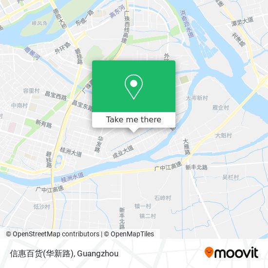 信惠百货(华新路) map