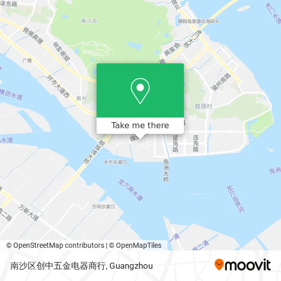 南沙区创中五金电器商行 map