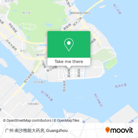 广州·南沙熊能大药房 map