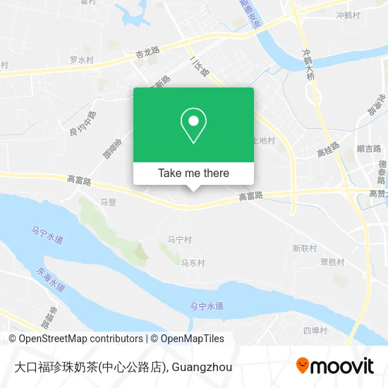 大口福珍珠奶茶(中心公路店) map