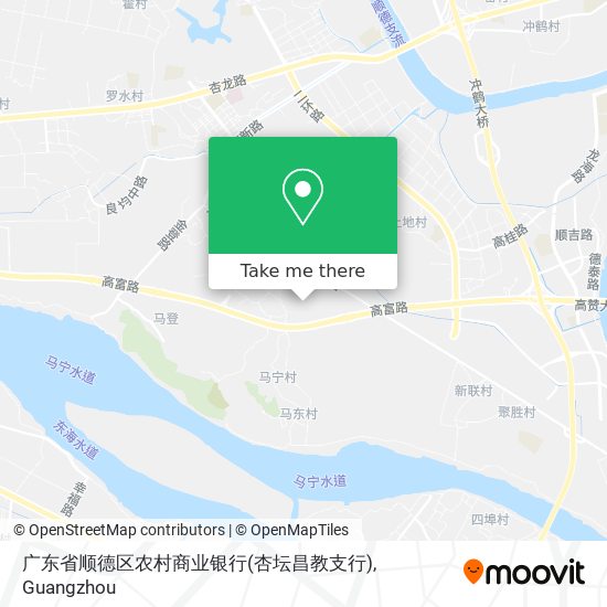 广东省顺德区农村商业银行(杏坛昌教支行) map
