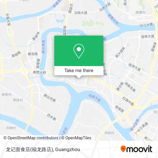 龙记面食店(福龙路店) map
