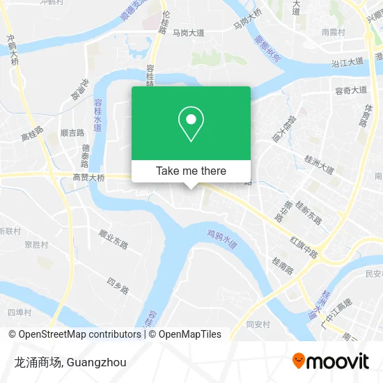 龙涌商场 map