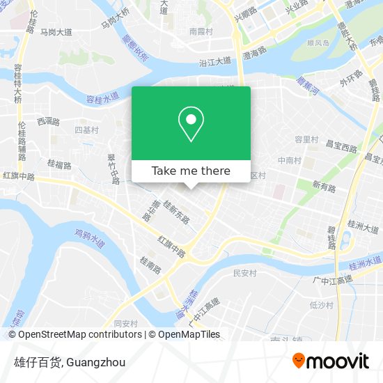雄仔百货 map