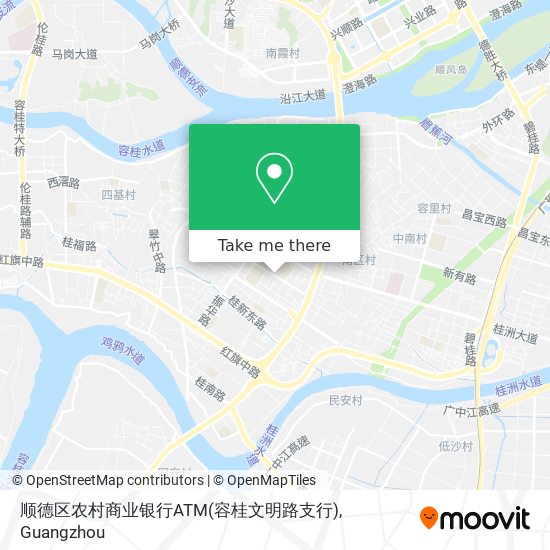 顺德区农村商业银行ATM(容桂文明路支行) map
