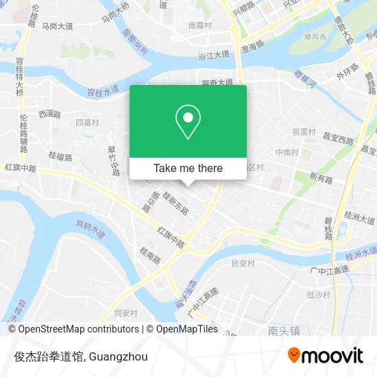 俊杰跆拳道馆 map