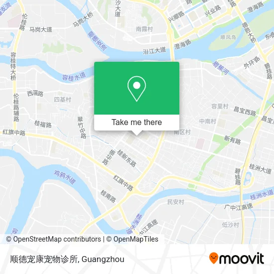 顺德宠康宠物诊所 map