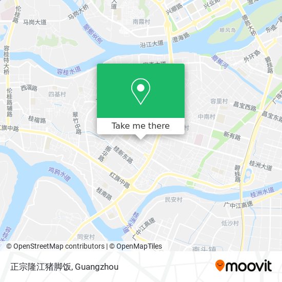 正宗隆江猪脚饭 map