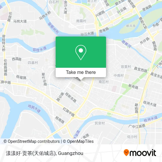 漾漾好·贡茶(天佑城店) map
