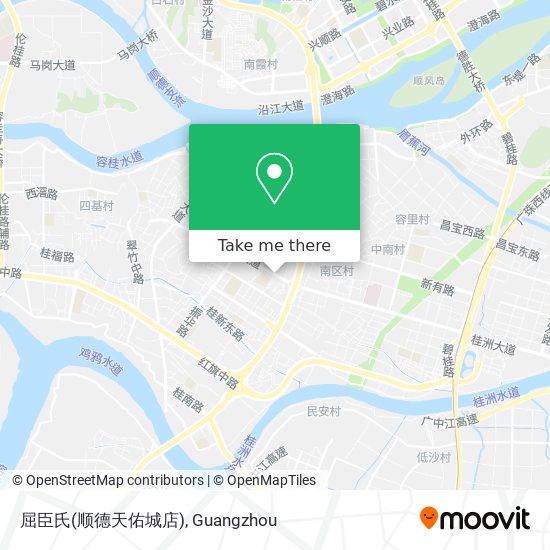 屈臣氏(顺德天佑城店) map