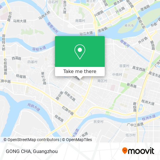 GONG CHA map