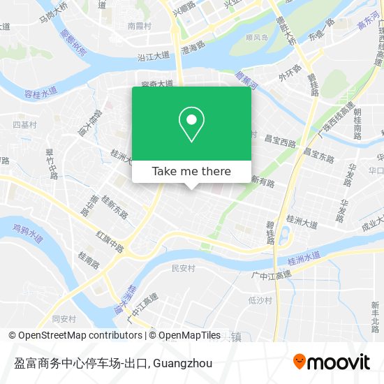 盈富商务中心停车场-出口 map