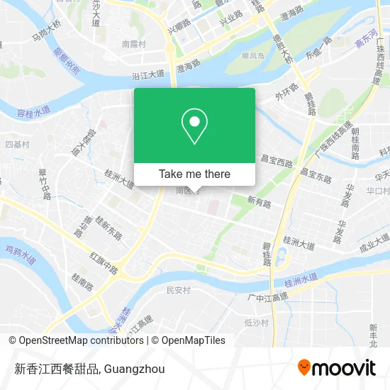 新香江西餐甜品 map