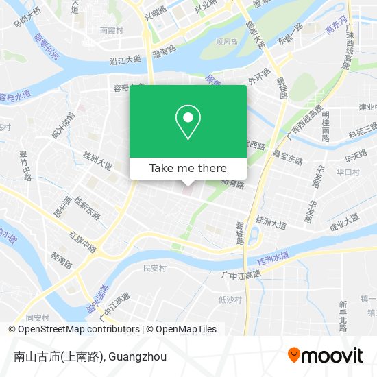 南山古庙(上南路) map