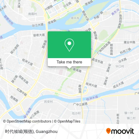 时代倾城(顺德) map