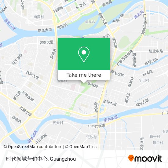 时代倾城营销中心 map