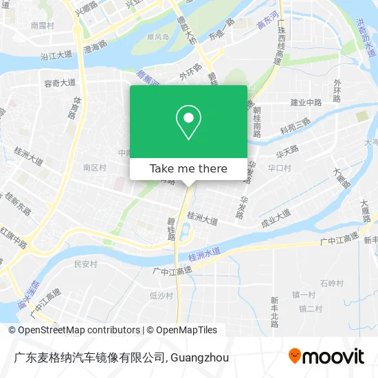 广东麦格纳汽车镜像有限公司 map